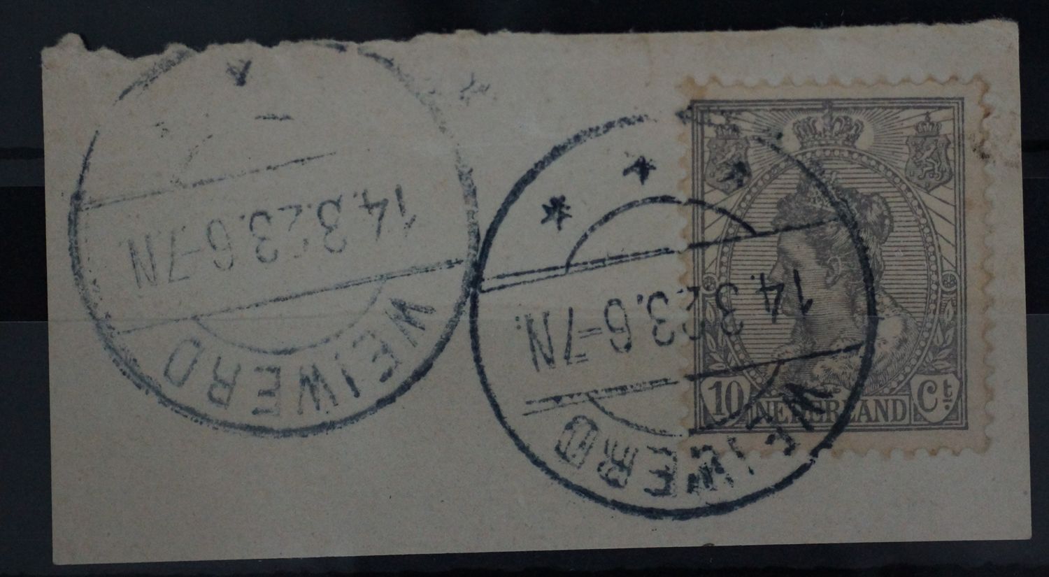 Weiwerd op NVPH 81 - vrij schaars Weiwerd op NVPH 81 - vrij schaars