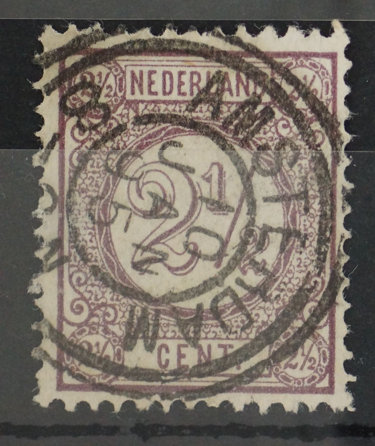 Dubbelring Amsterdam op NVPH 33