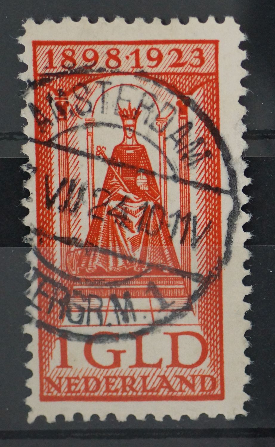 Amsterdam Watergr.m. 1 op NVPH 129