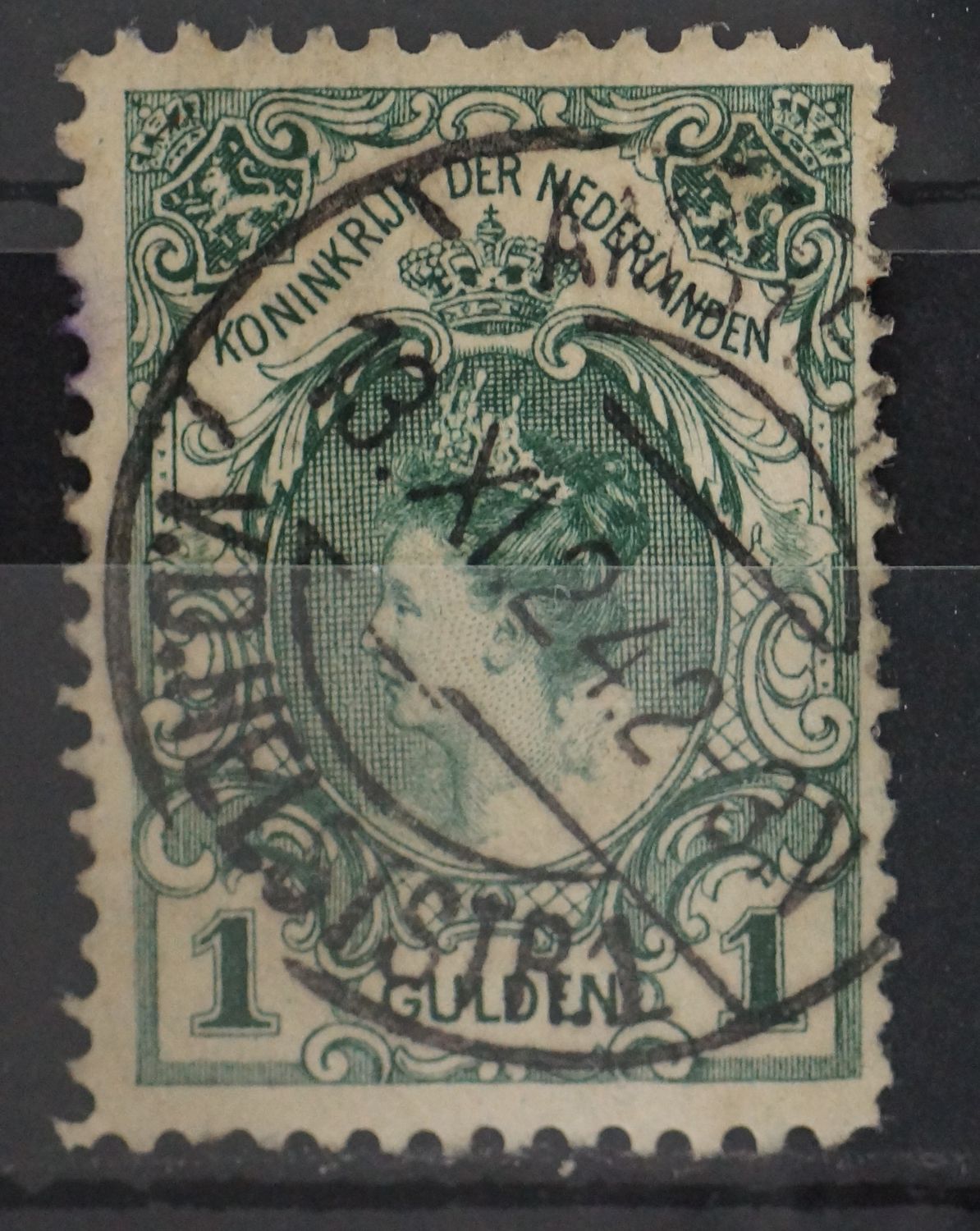 Amsterdam v.d. Helststr. 1 op NVPH 77 Amsterdam v.d. Helststr. 1 op NVPH 77