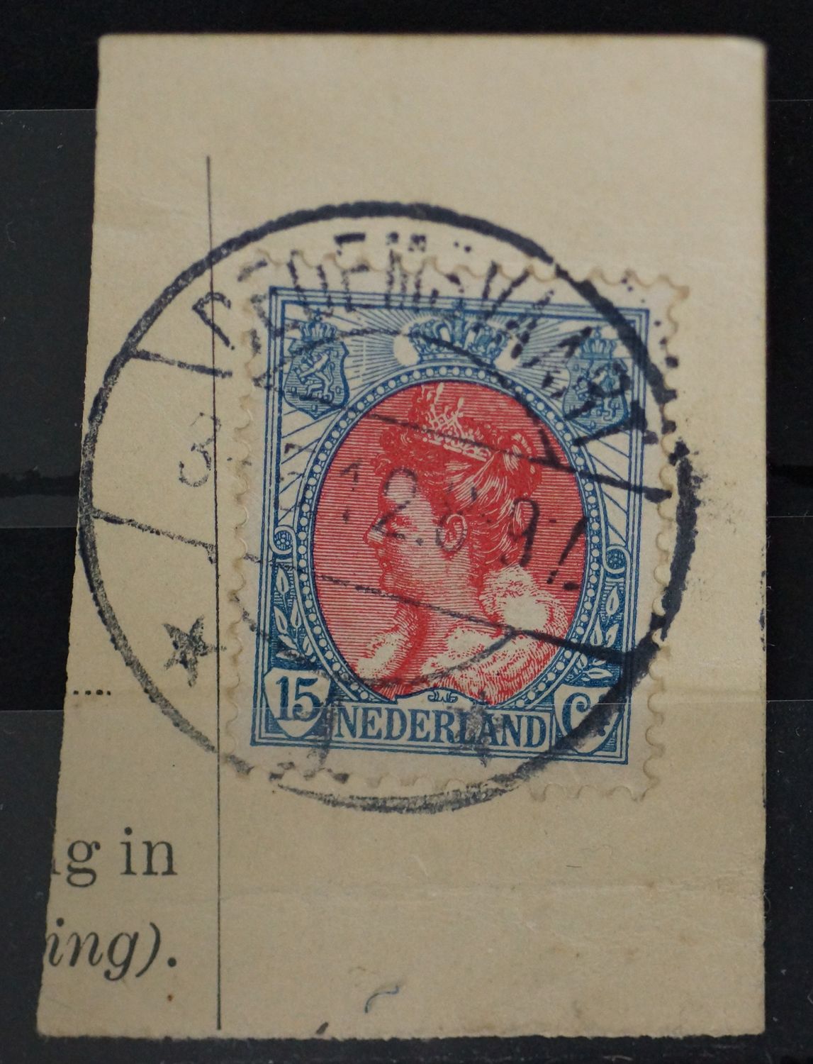 Dedemsvaart 1 op NVPH 65