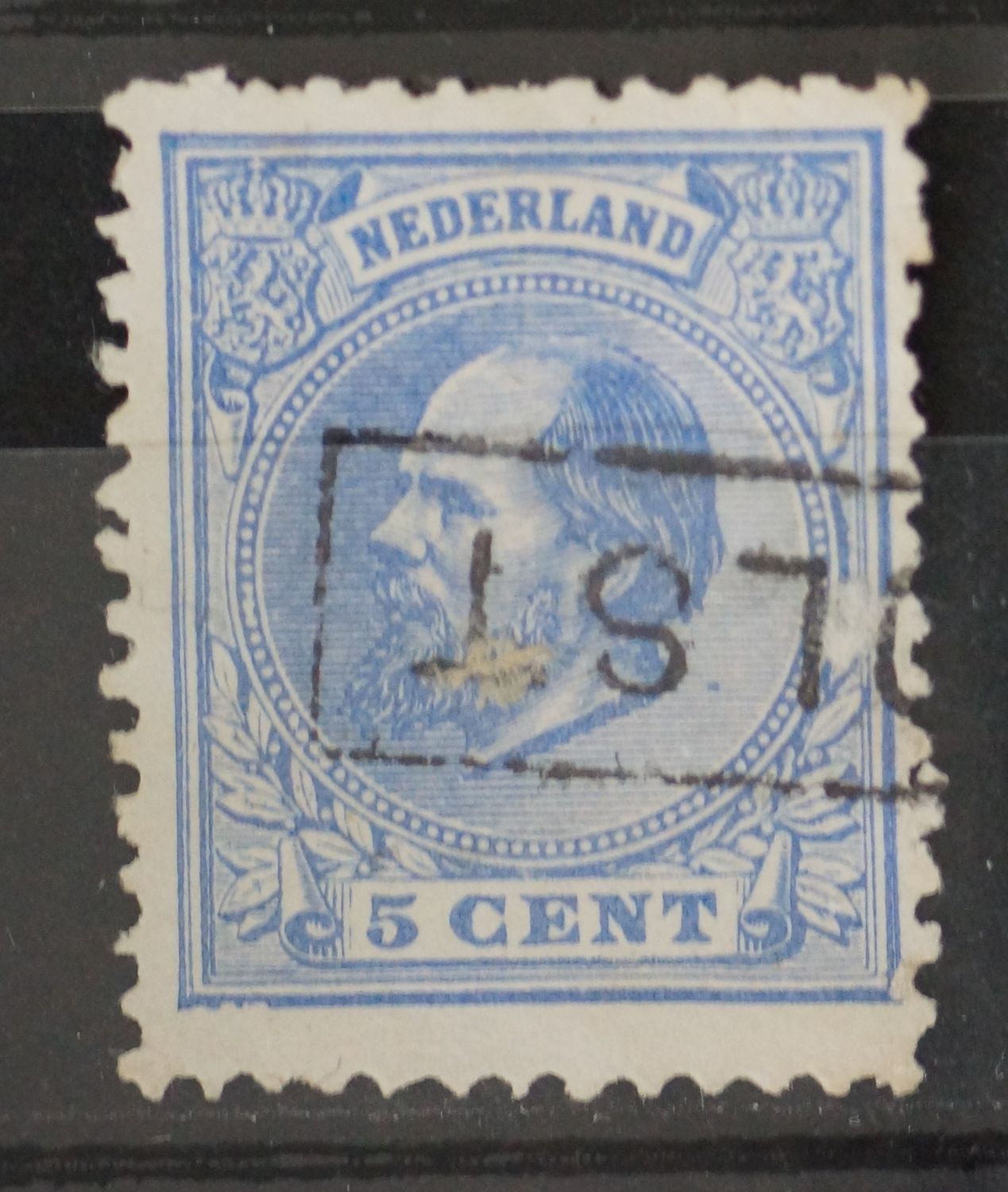 Haltestempel Olst op NVPH 19