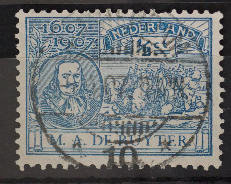 Amsterdam 10 op NVPH 87 Amsterdam 10 op NVPH 87