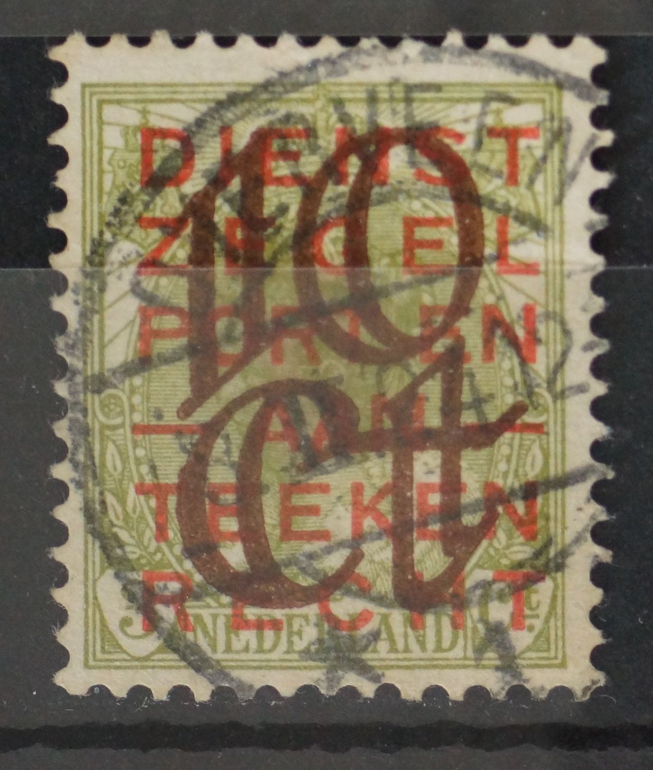 Overveen 1 op NVPH 132