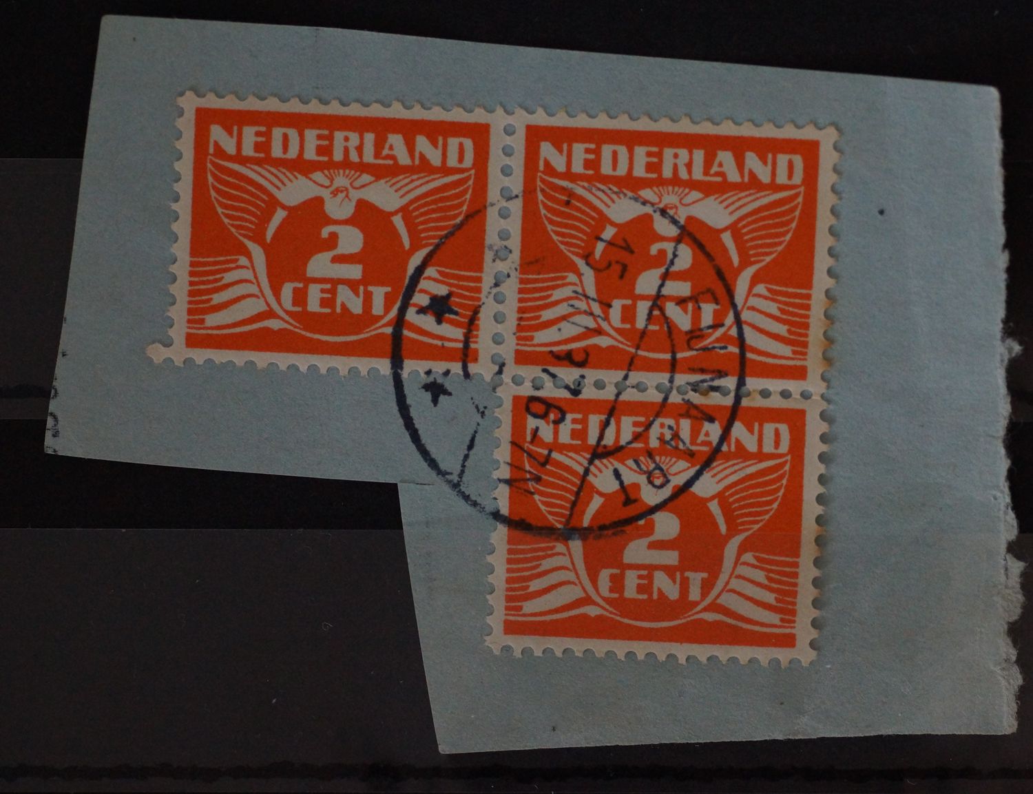 Fijnaart op NVPH 173 (3x)