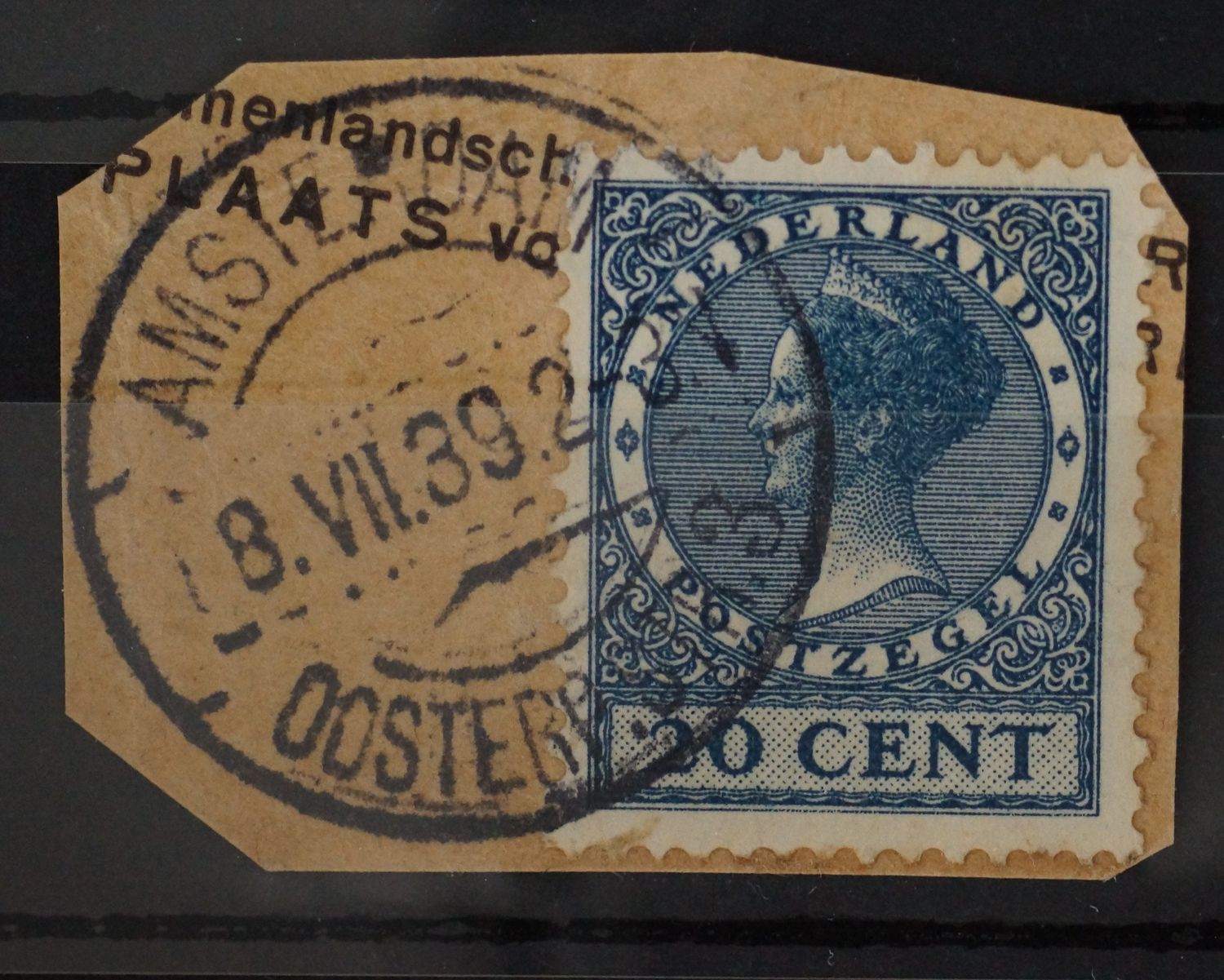 Amsterdam Oosterp. Str. 3 op NVPH 188 - schaars Amsterdam Oosterp. Str. 3 op NVPH 188 - schaars