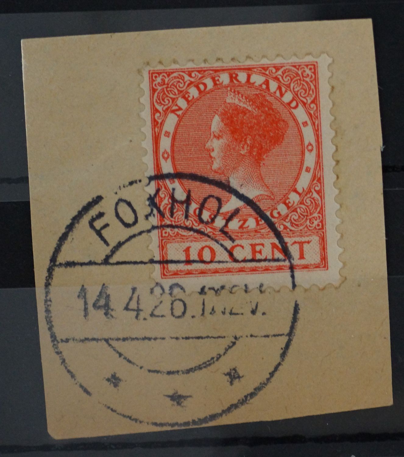 Foxhol op NVPH 182 Foxhol op NVPH 182