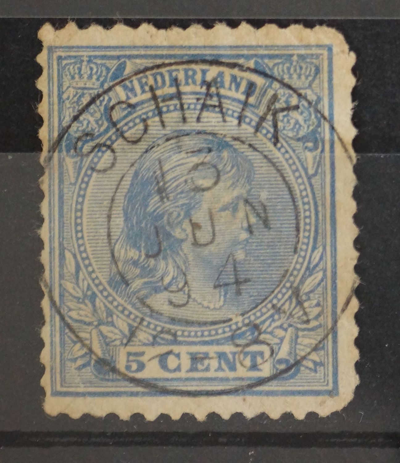 Schaik op NVPH 35 (fraai)