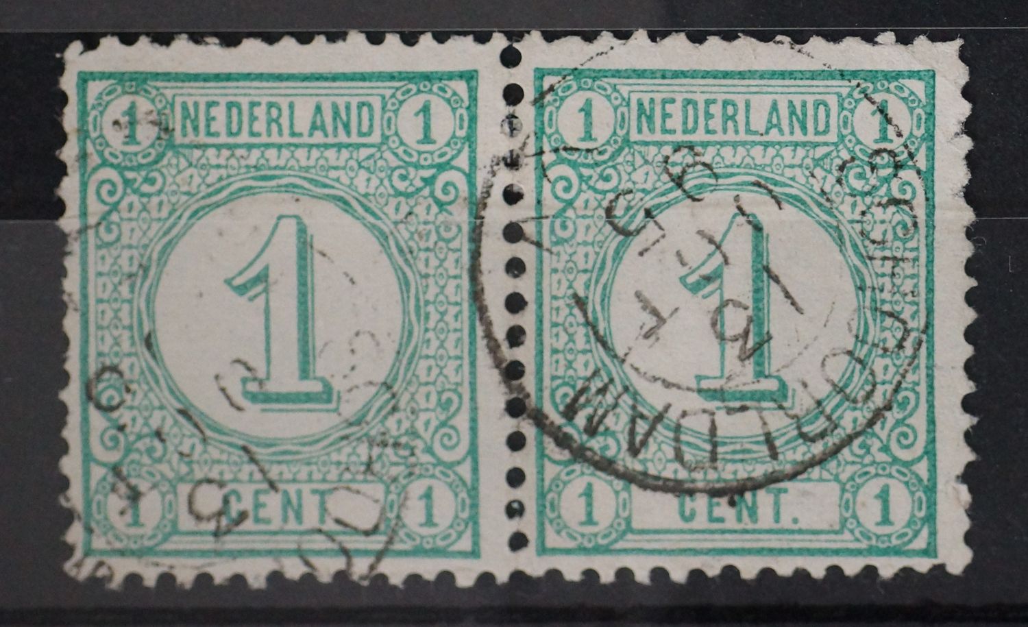 Schoorldam op NVPH 31 (paar) Schoorldam op NVPH 31 (paar)