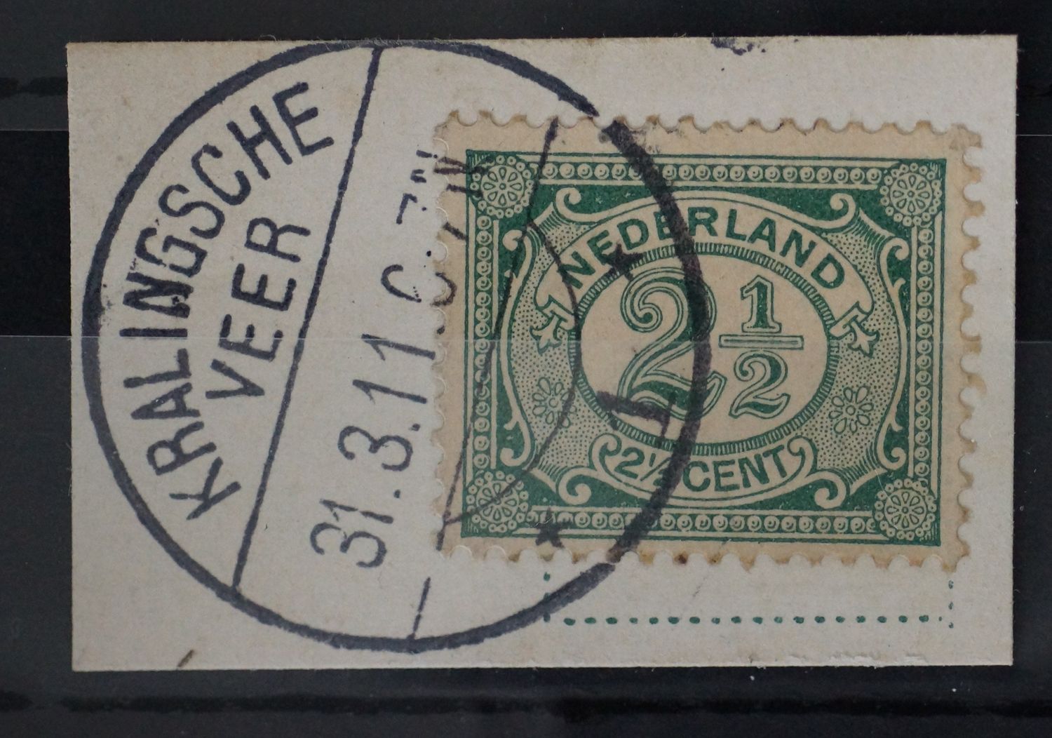 Kralingsche Veer 1 op NVPH 55 - vrij schaars