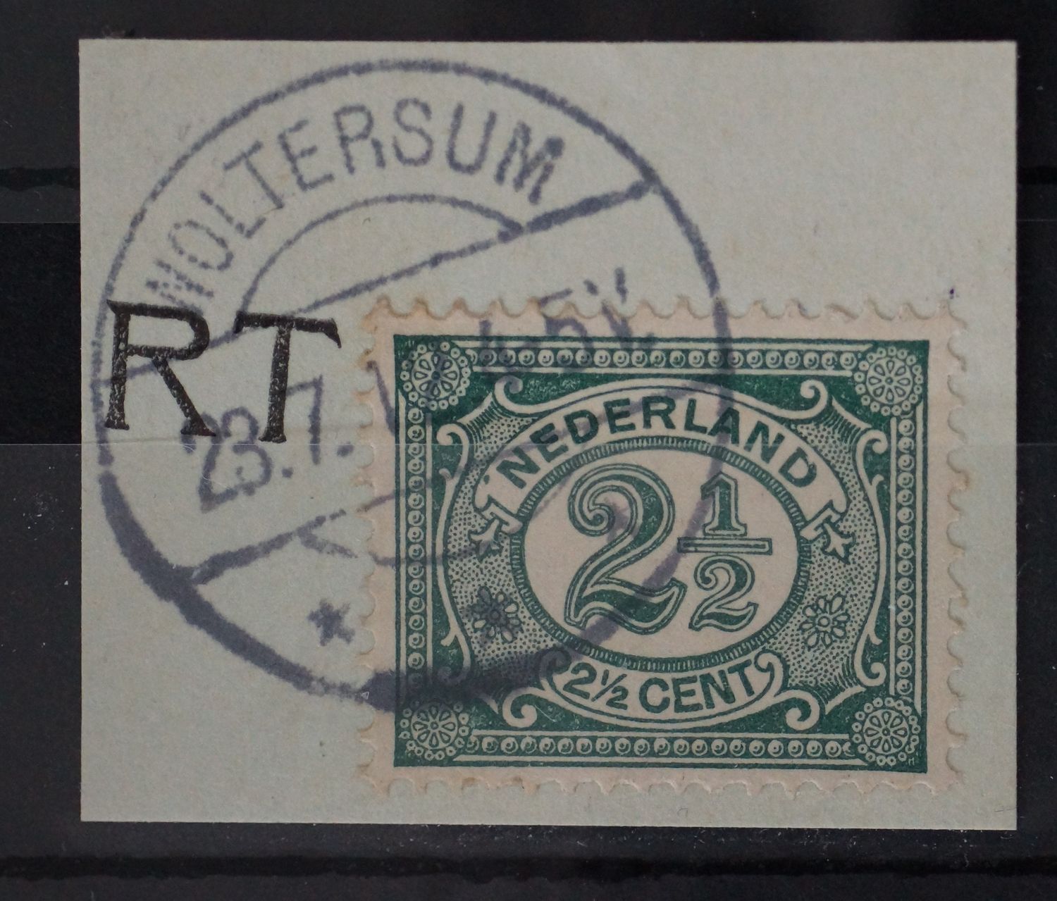 Woltersum op NVPH 55 - vrij schaars