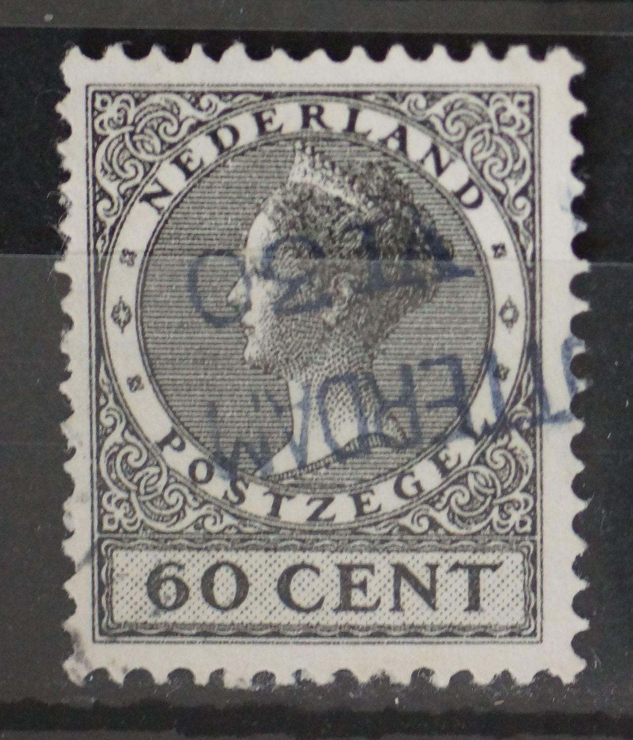 Rotterdam op NVPH 198, met aanduiding VI 30