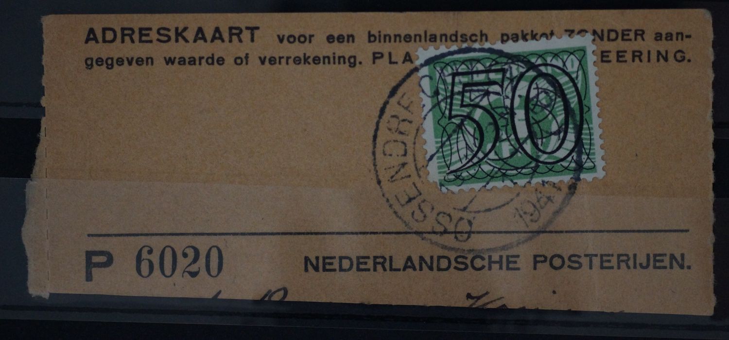 Ossendrecht (N.B.) 1 op NVPH 367 Ossendrecht (N.B.) 1 op NVPH 367