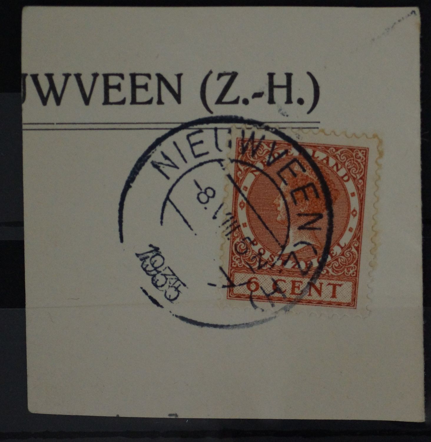Nieuwveen (Z.H.) op NVPH 178