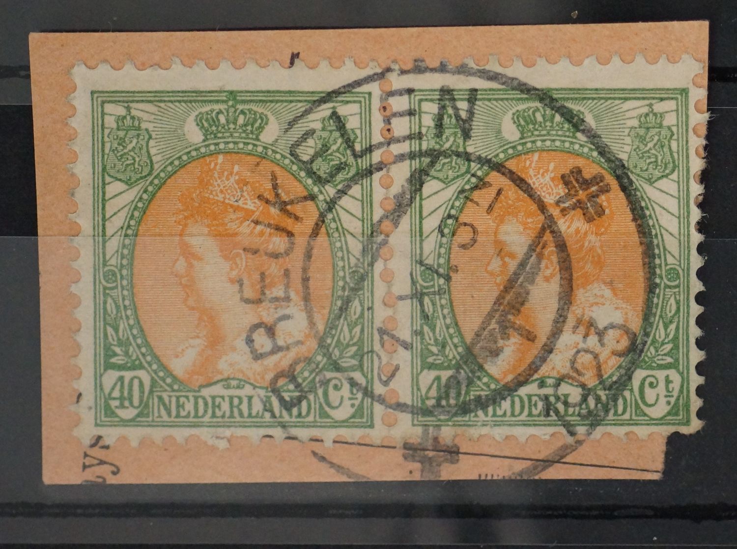 Breukelen 1 op NVPH 73 (paar) Breukelen 1 op NVPH 73 (paar)