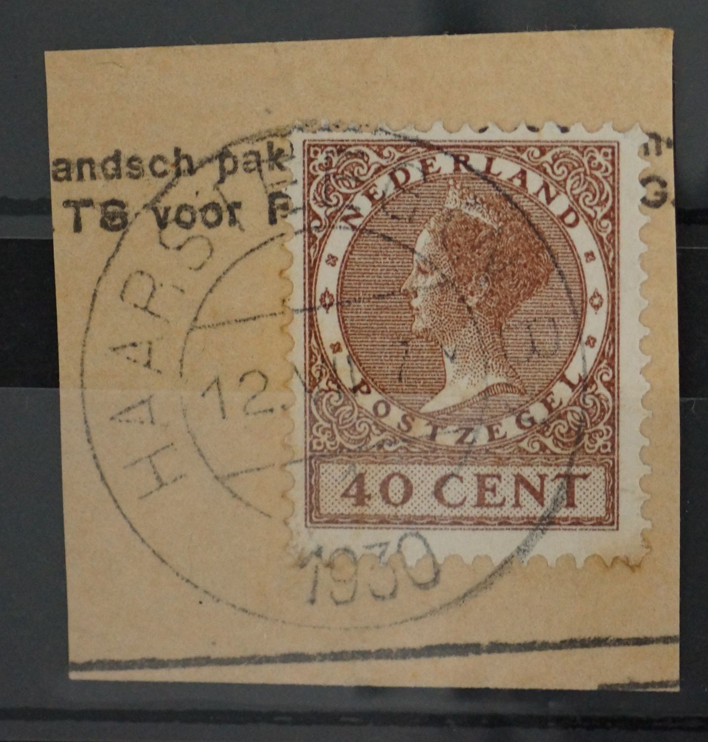 Haarsteeg (N.B.) 1 op NVPH 196