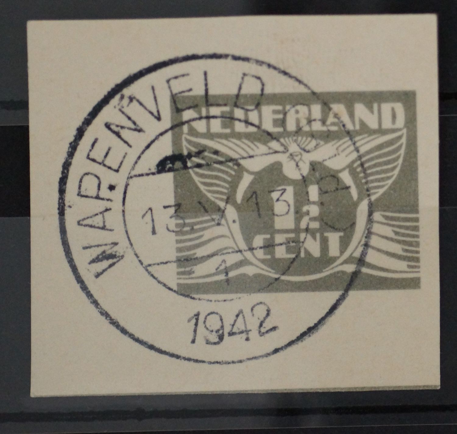 Wapenveld (Gld.) 1 op fragment briefkaart