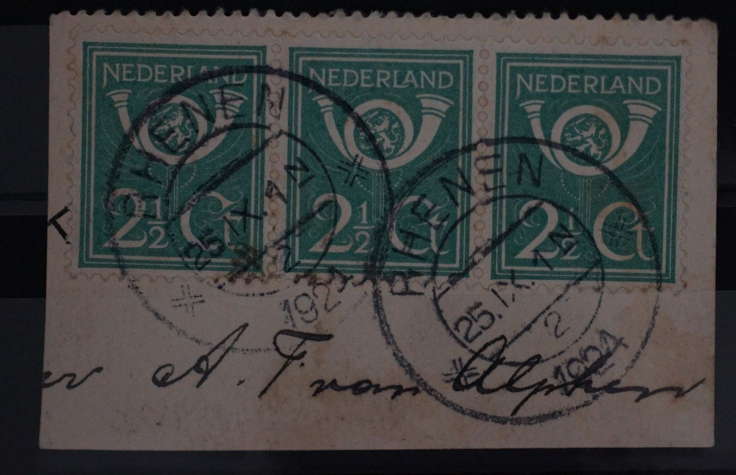 Rhenen 2 op NVPH 112 (strip) Rhenen 2 op NVPH 112 (strip)