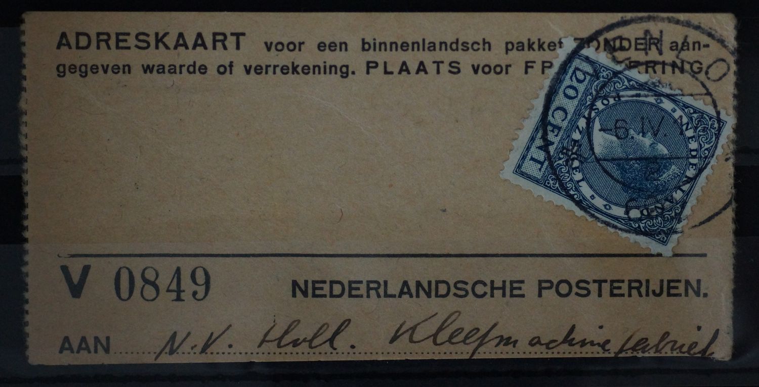 Venlo 2 op NVPH 188, kopstaand jaartal