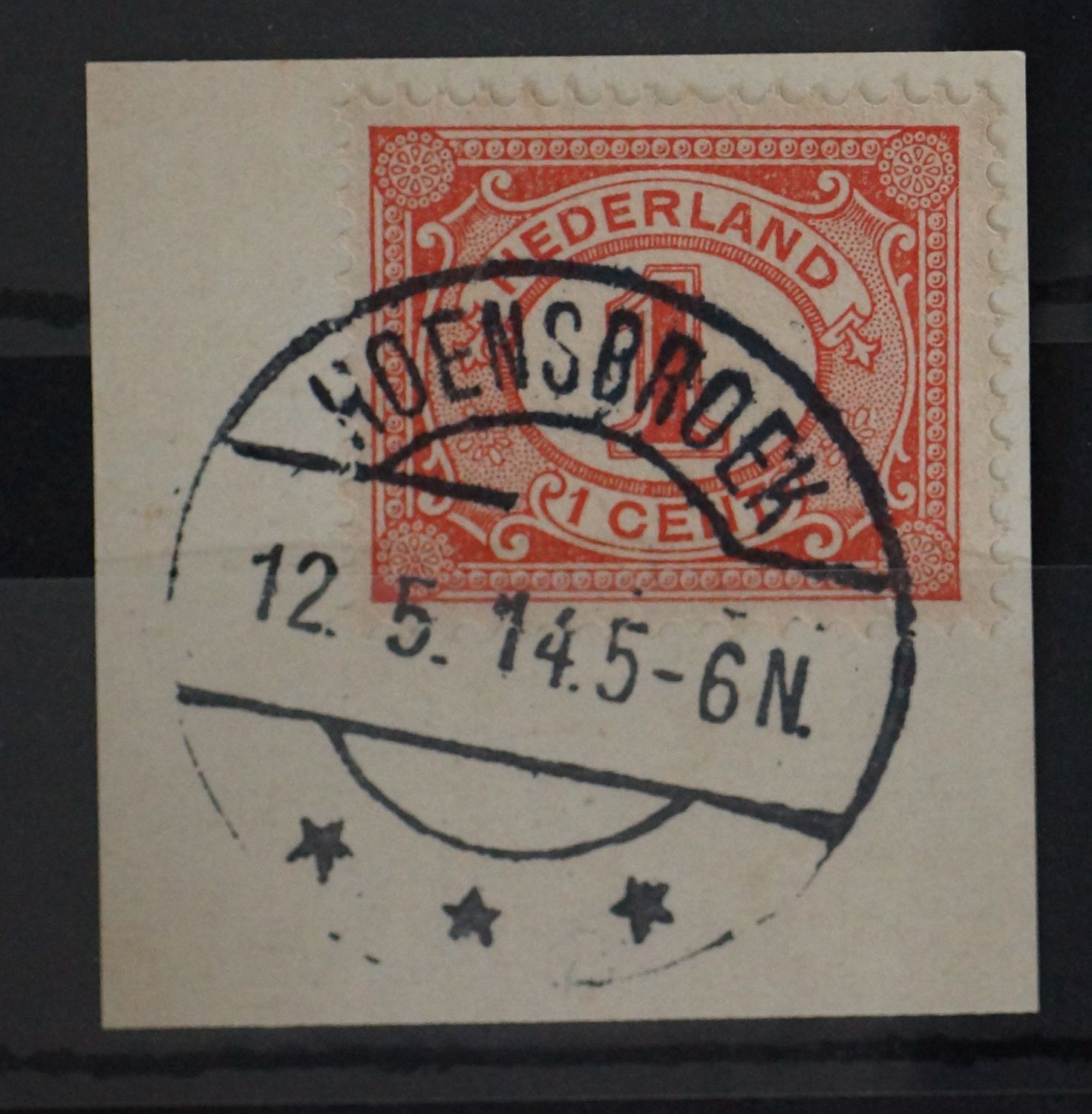 Hoensbroek op NVPH 51 - vrij zeldzaam Hoensbroek op NVPH 51 - vrij zeldzaam