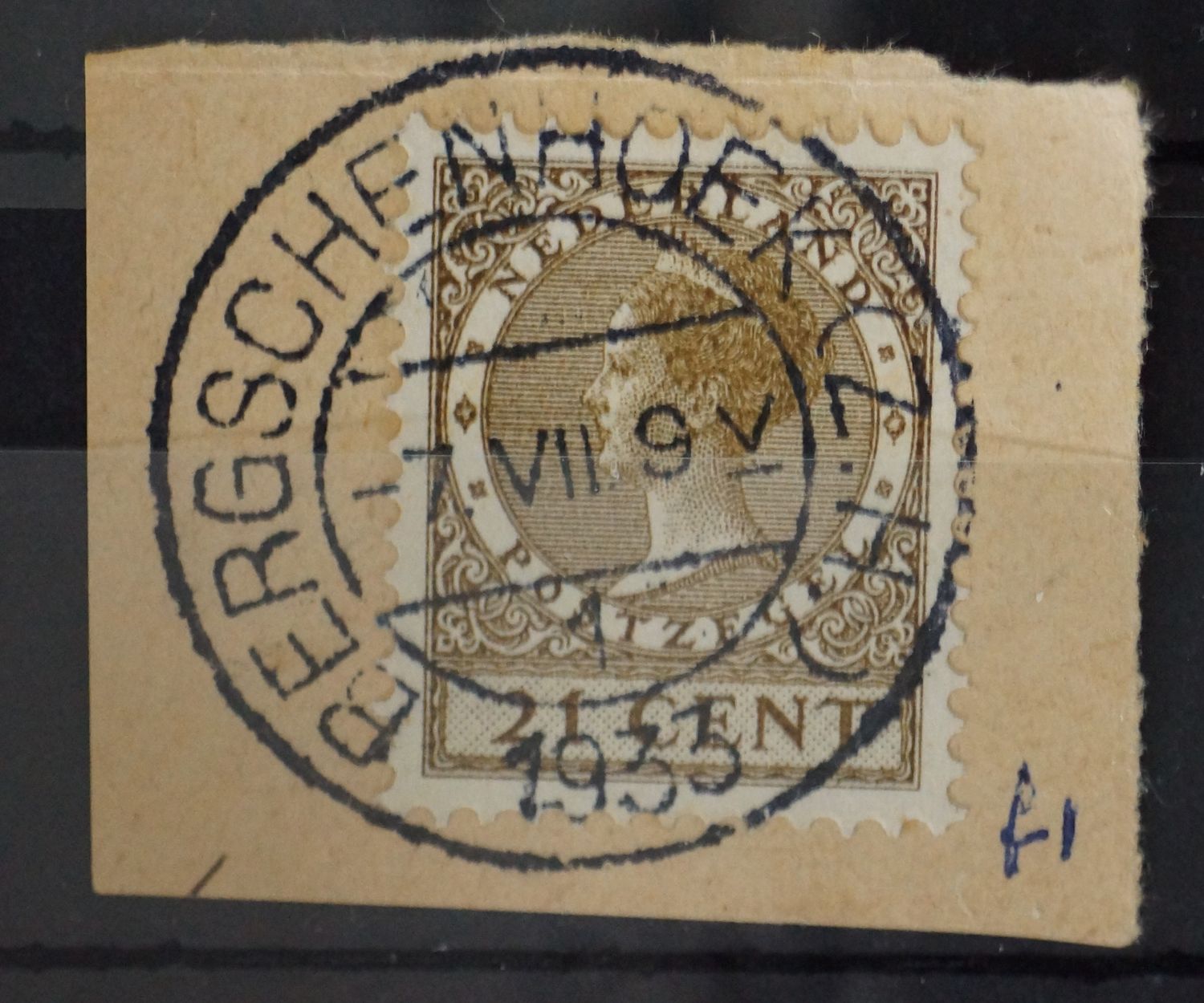 Bergschenhoek (Z.H.) 1 op NVPH 189