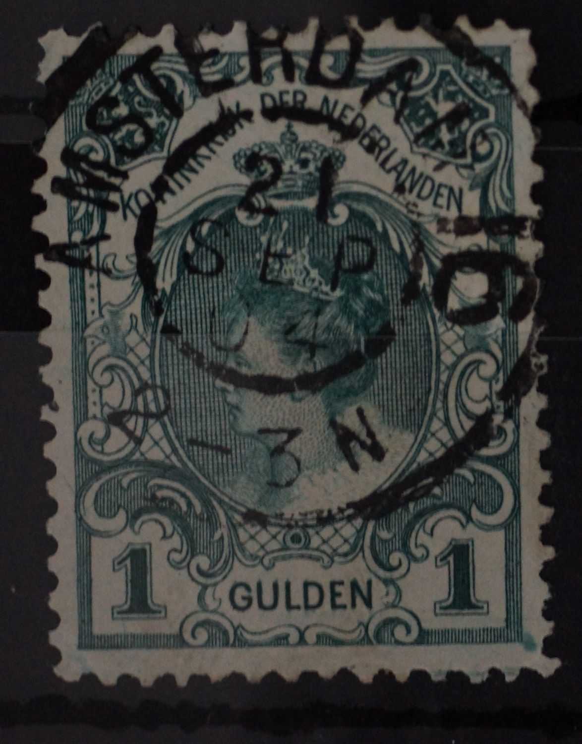 Amsterdam 16 op NVPH 77 - plaatfout Amsterdam 16 op NVPH 77 - plaatfout