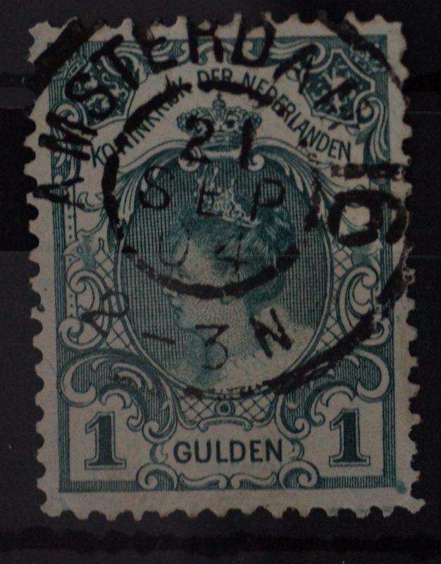 Amsterdam 16 op NVPH 77 - plaatfout Amsterdam 16 op NVPH 77 - plaatfout