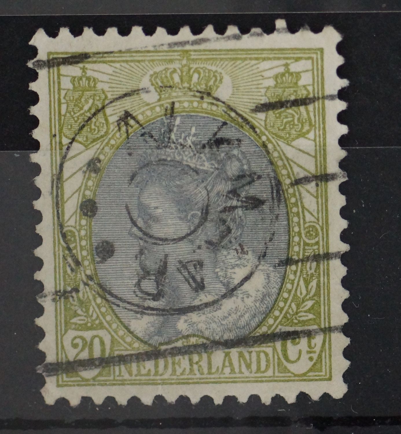 Alkmaar (z.j.) op NVPH 69 Alkmaar (z.j.) op NVPH 69