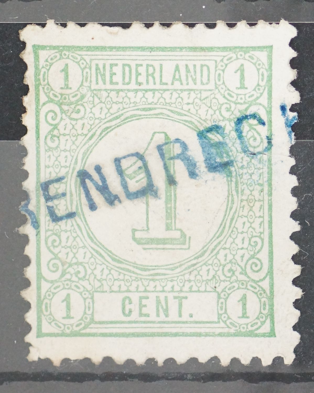 Barendrecht (blauw) op NVPH 31 Barendrecht (blauw) op NVPH 31