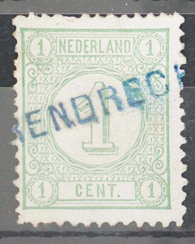 Barendrecht (blauw) op NVPH 31 Barendrecht (blauw) op NVPH 31