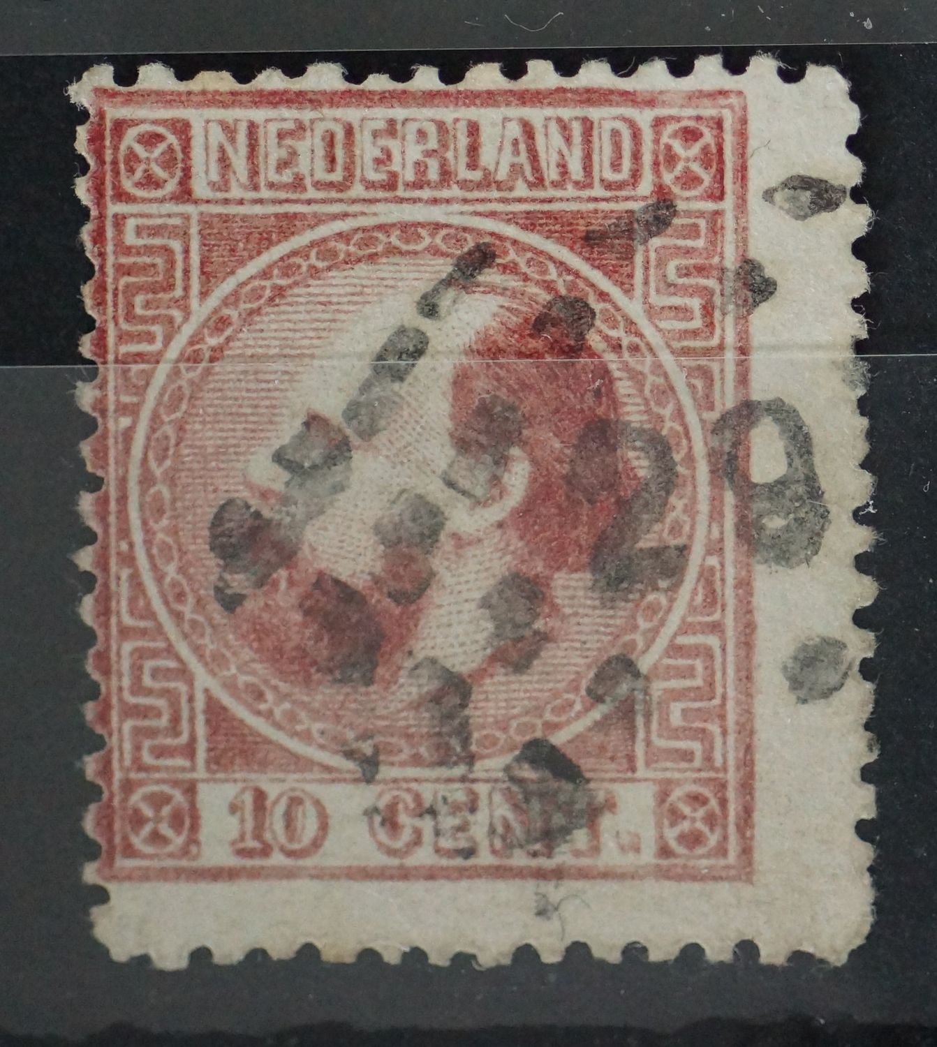 29 (Dordrecht) op NVH 8 - extra brede zegel! 29 (Dordrecht) op NVH 8 - extra brede zegel!