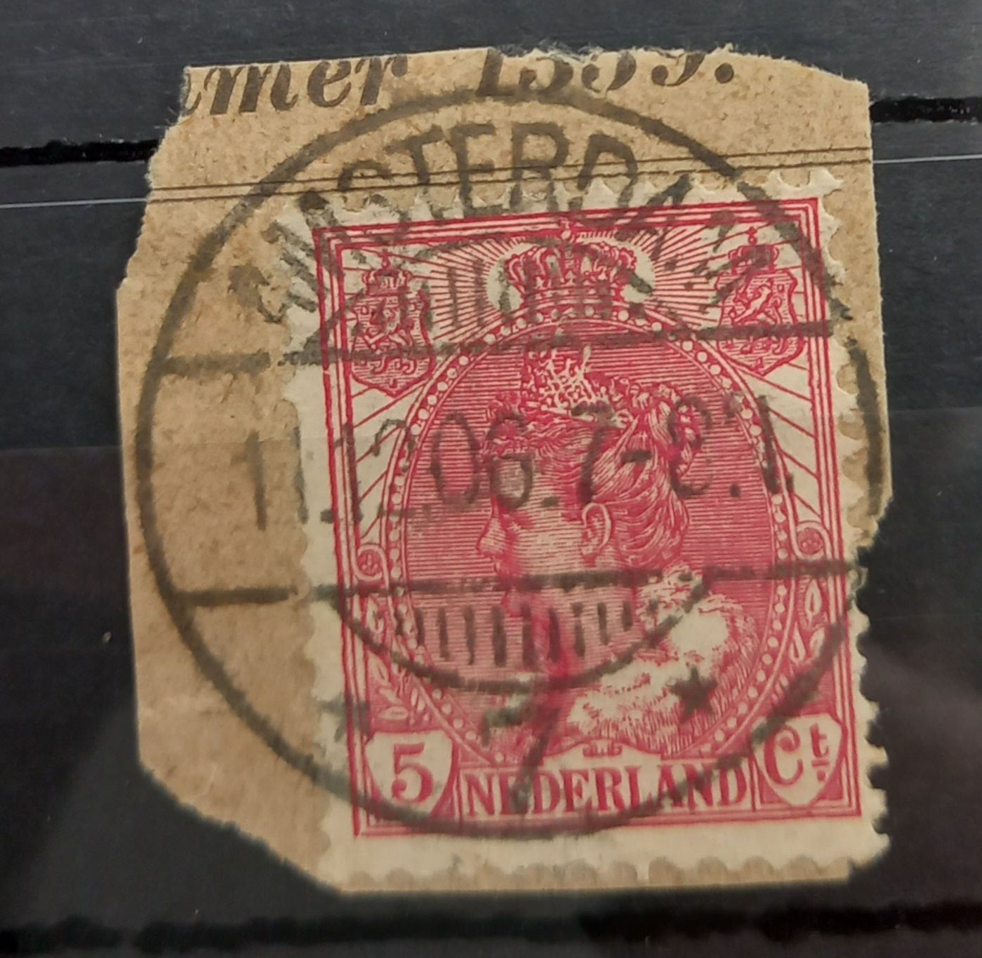 Amsterdam 7 op NVPH 60 Amsterdam 7 op NVPH 60