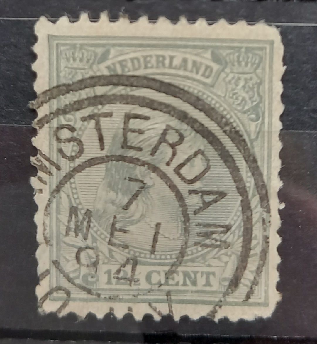 Dubbelring Amsterdam op NVPH 38 Dubbelring Amsterdam op NVPH 38