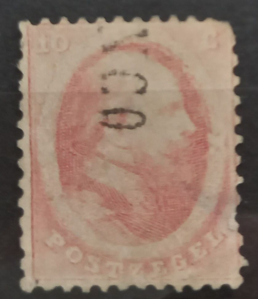 FRANCO zonder omlijsting op NVPH 5