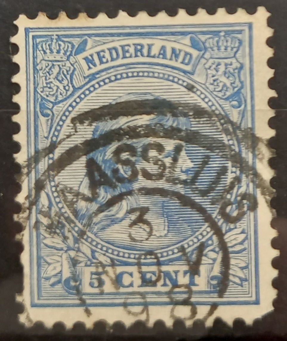 Dubbelring Maassluis op NVPH 35