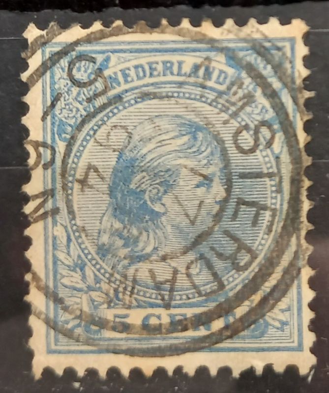 Dubbelring Amsterdam op NVPH 35