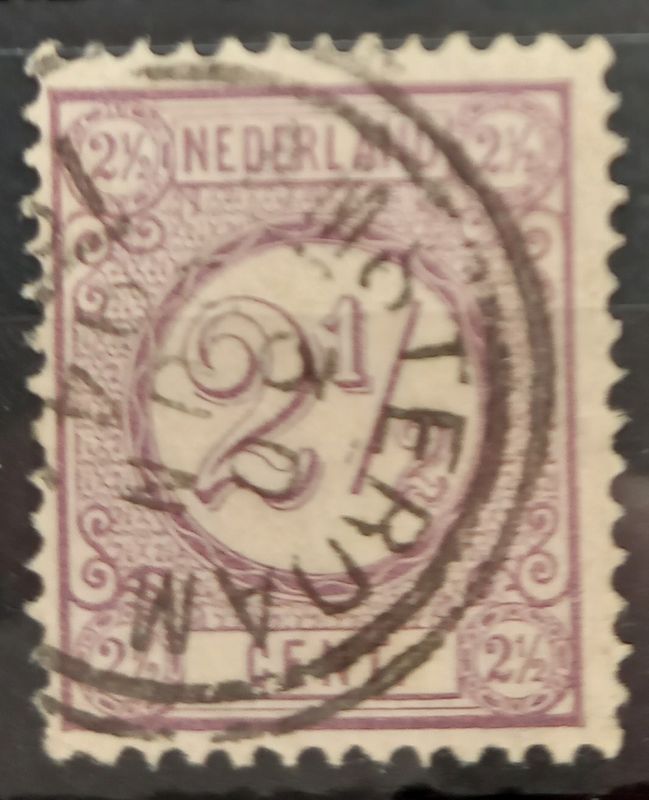 Dubbelring Amsterdam op NVPH 33