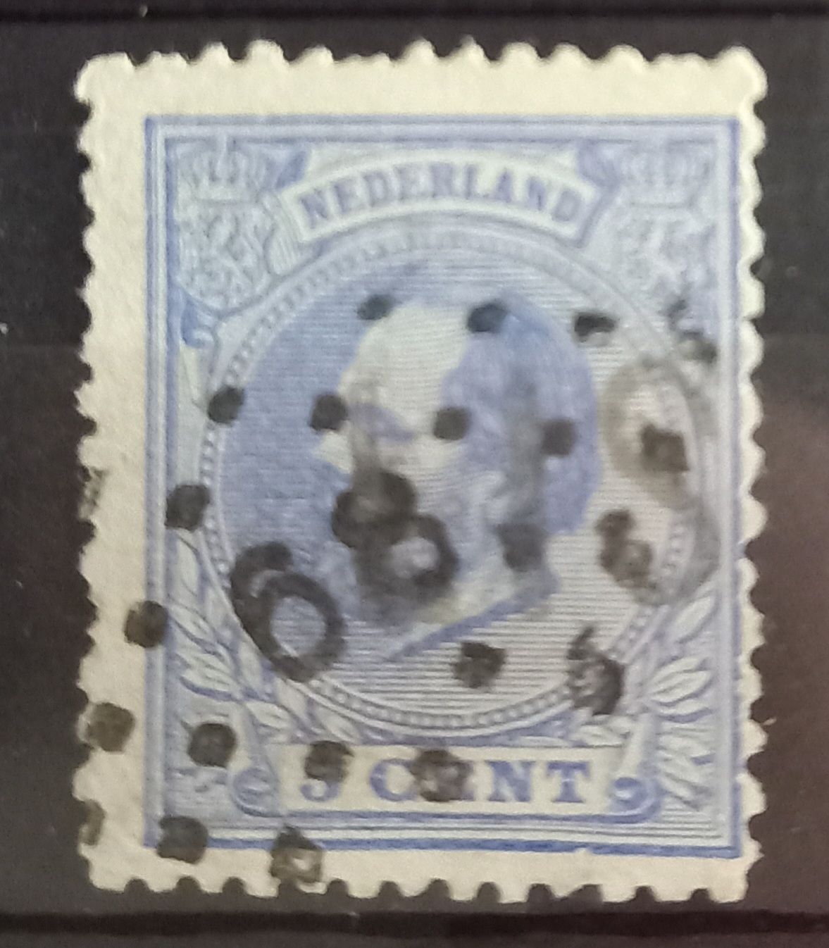 68 (Leiden) tevens bestelhuisstempel LISSE op NVPH 19