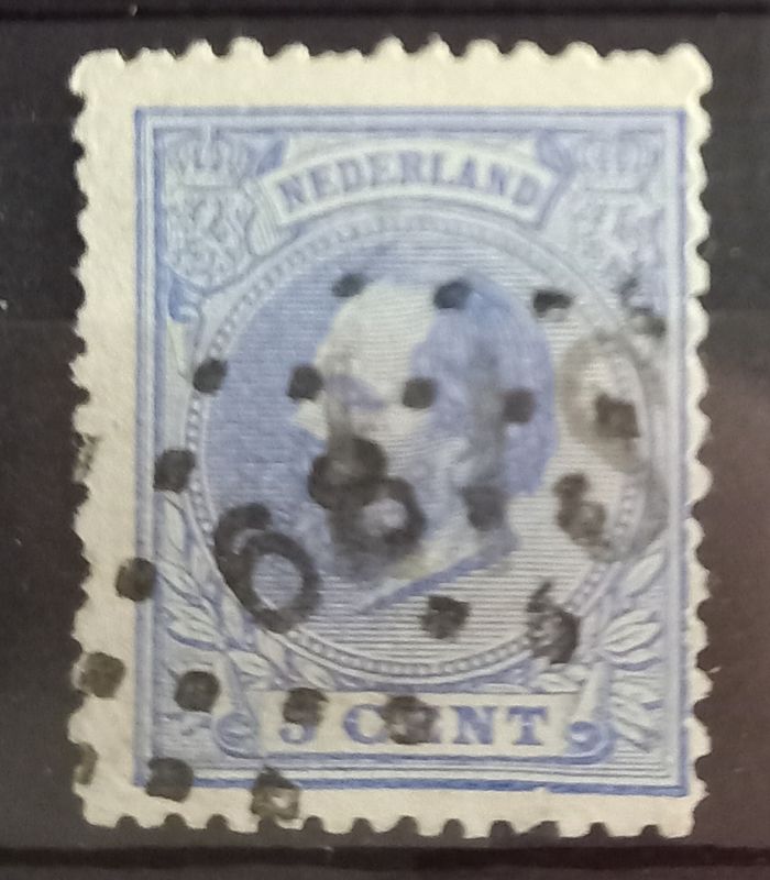 68 (Leiden) tevens bestelhuisstempel LISSE op NVPH 19