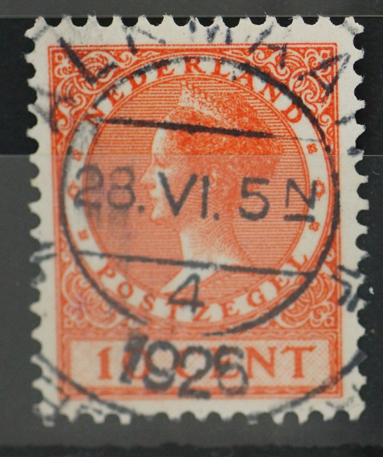 Alkmaar 4 op NVPH 182 Alkmaar 4 op NVPH 182