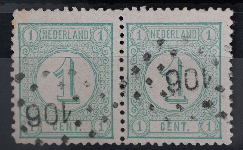 106 (Tilburg) op NVPH 31 (paar)