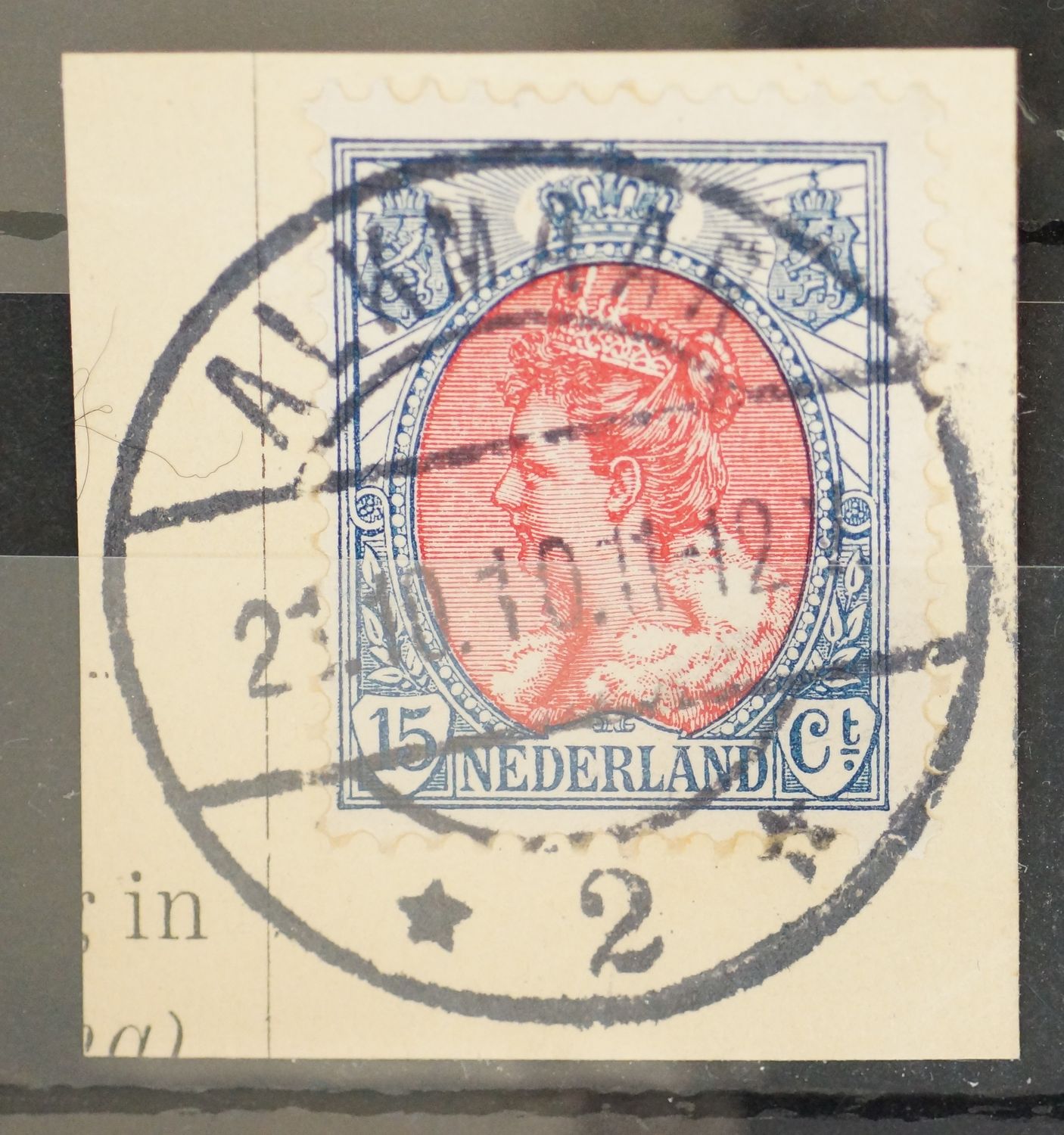 Alkmaar 2 op NVPH 65 Alkmaar 2 op NVPH 65