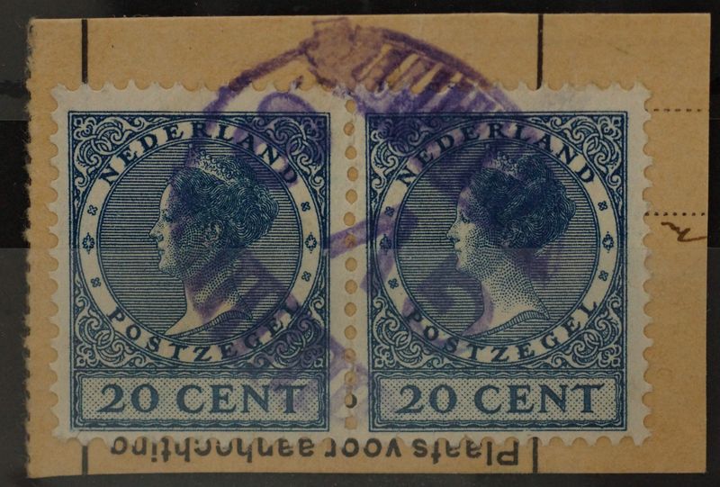 GV 3 (Den Haag Z.O. Buitensingel) op NVPH 156 (paar)