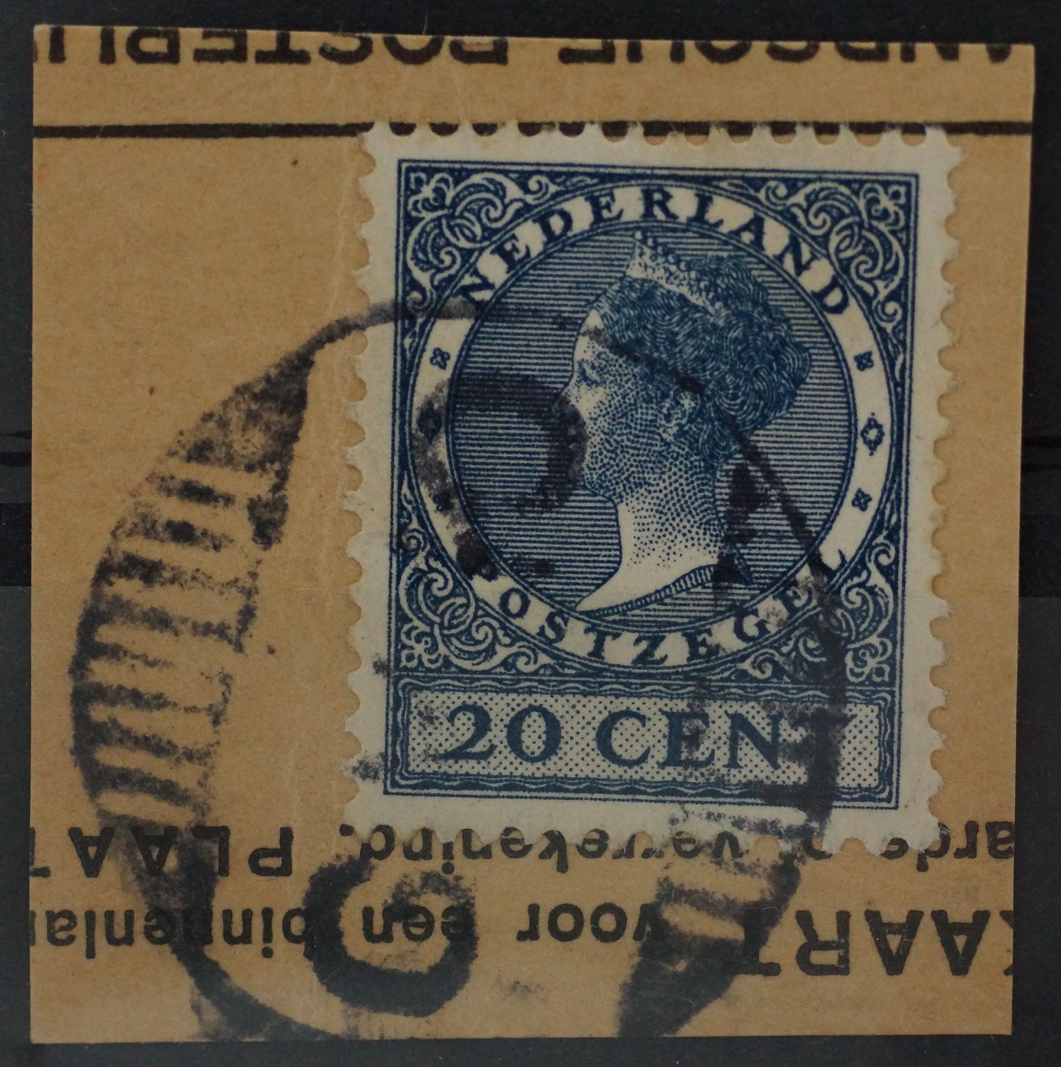 GV 10 (Den Haag Willem de Zwijgerlaan) op NVPH 156 GV 10 (Den Haag Willem de Zwijgerlaan) op NVPH 156