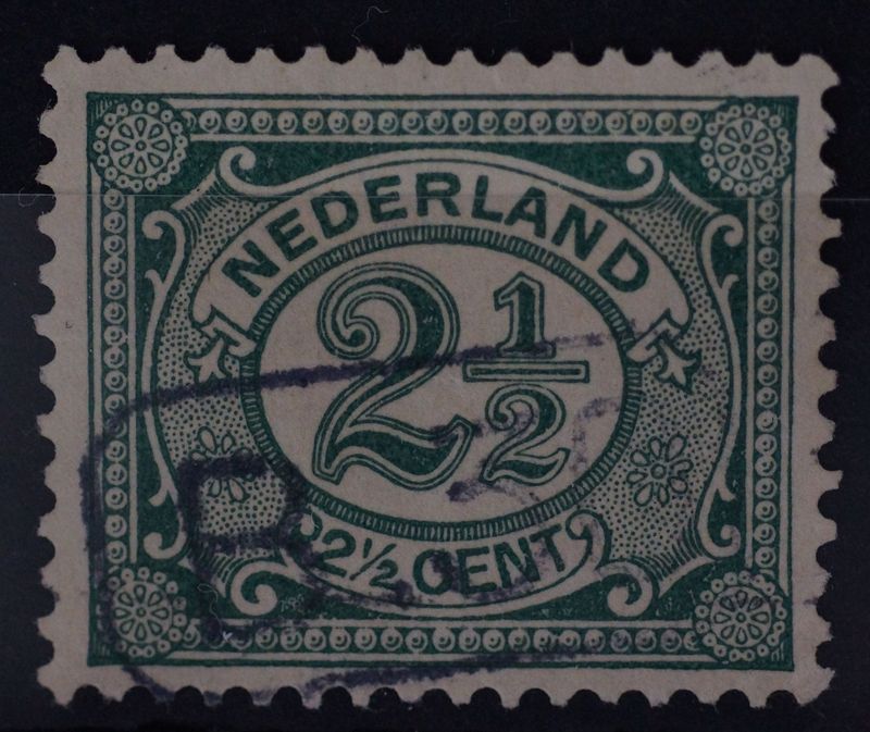 Bestellerstempel op NVPH 55