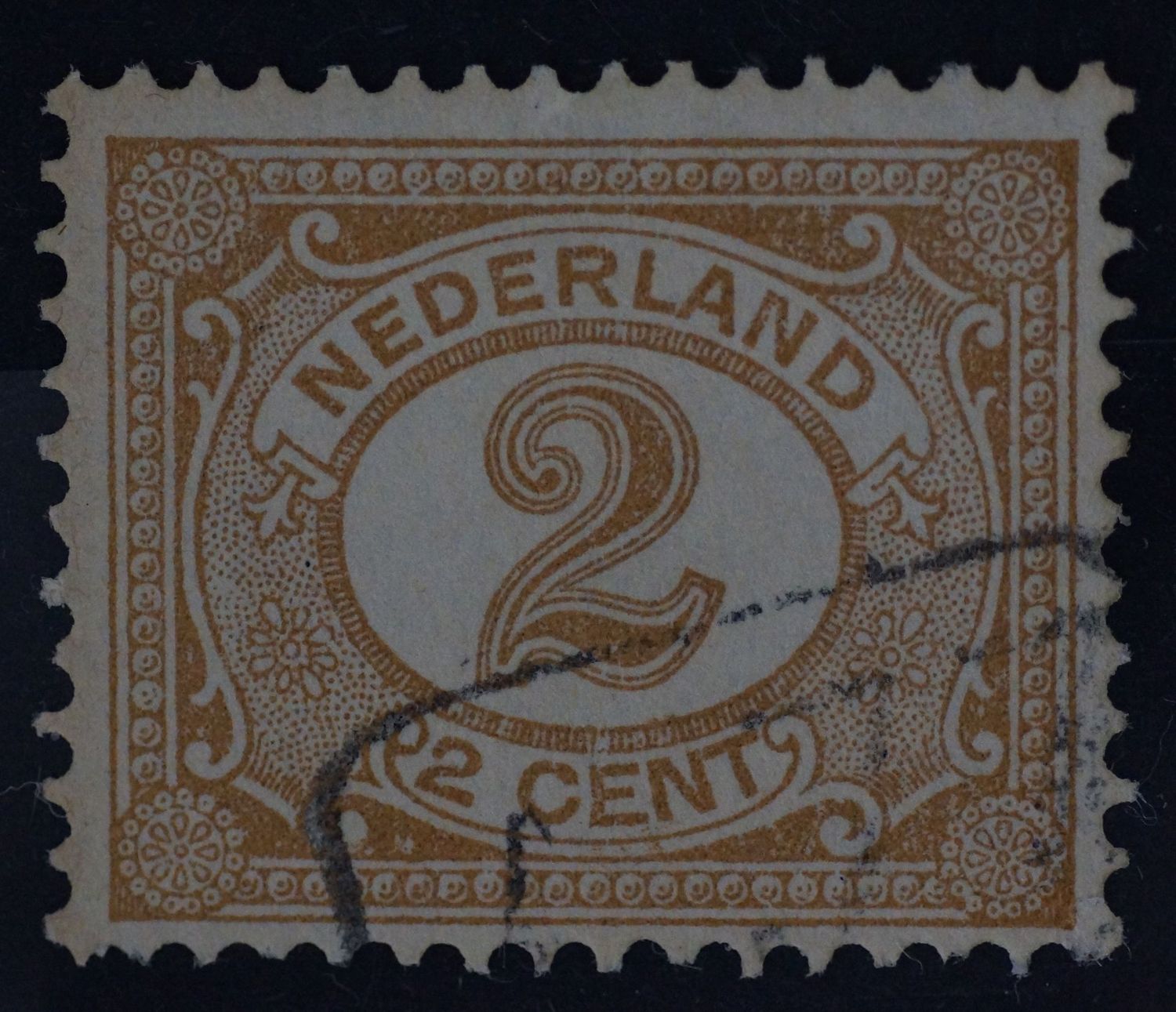 Bestellerstempel op NVPH 54