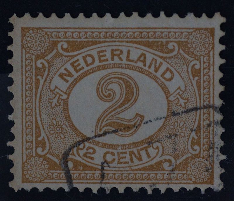 Bestellerstempel op NVPH 54