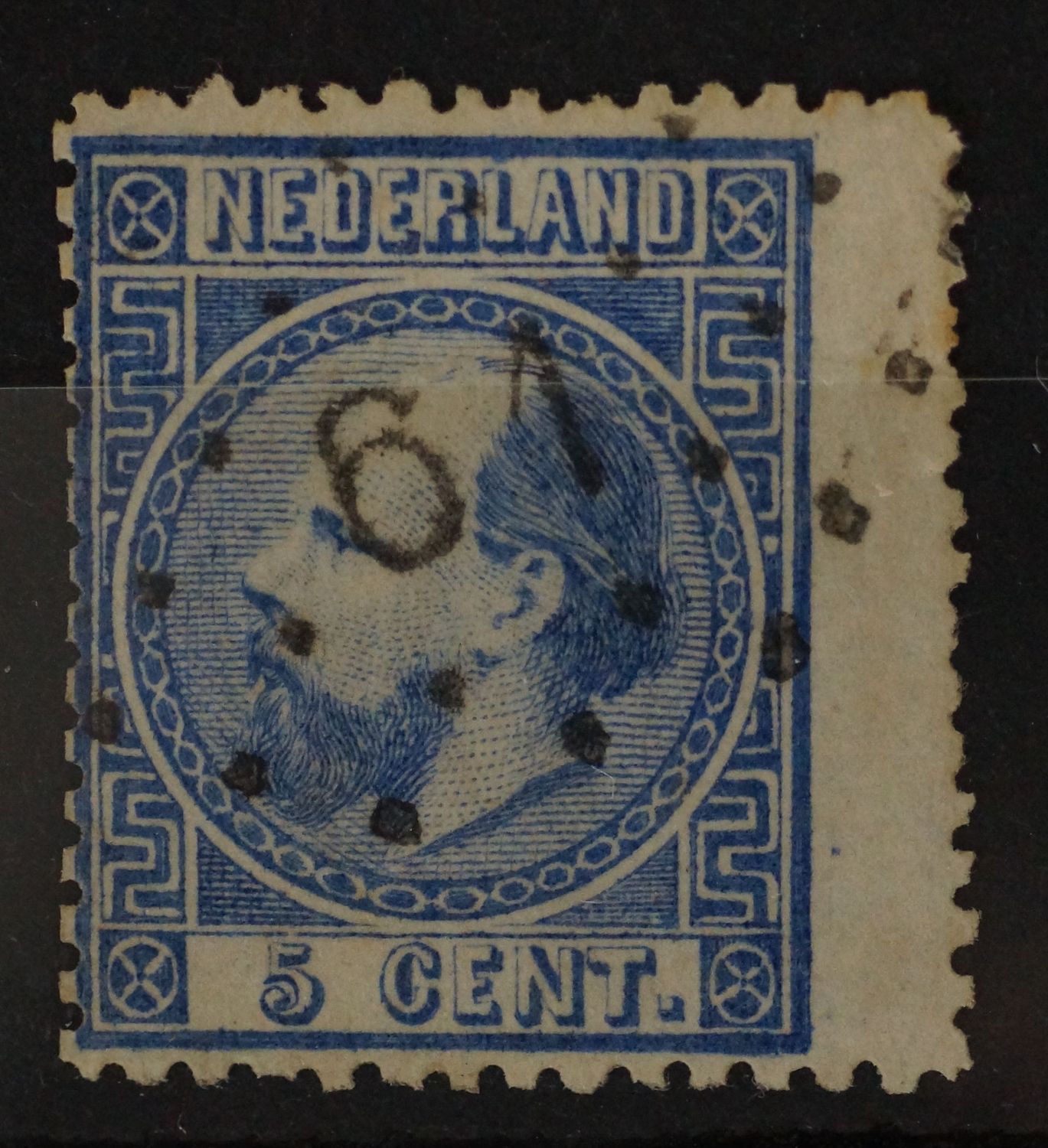 61 (Hoogezand) op NVPH 7 - extra breed!