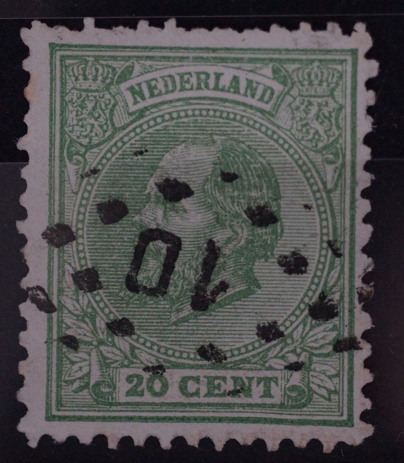 10 (Bergen op Zoom) op NVPH 24 10 (Bergen op Zoom) op NVPH 24