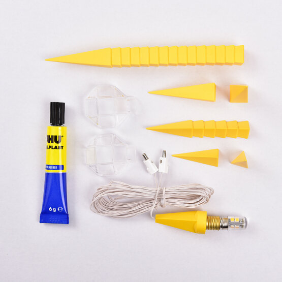 A1b gelb, mit LED